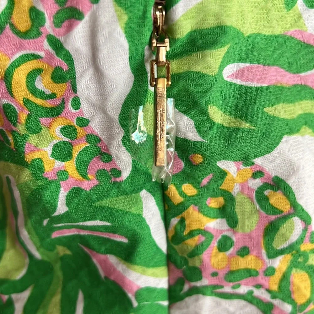 LILLY PULITZER Seeing Pink Elephants Strapless Angela Dress - Picture 7 of 10